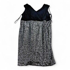 Lane Bryant Plus Size Sequin Cocktail Dress Size 28